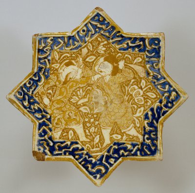 Star Tile with Combat Scene by Unbekannt Unbekannt